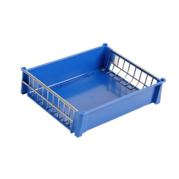 Vale Brook Empty Under-Desk Cable Tray - Blue