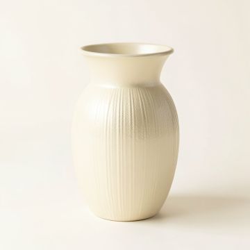 Alder Bluff Empty Decorative Vase - Ivory (synthetic illustration; no displayed measurements)
