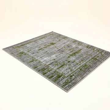 Alberich Ombre Flatweave Gray/Green Area Rug (synthetic illustration; no displayed measurements)