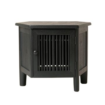 Elm Field Nightstand - Black