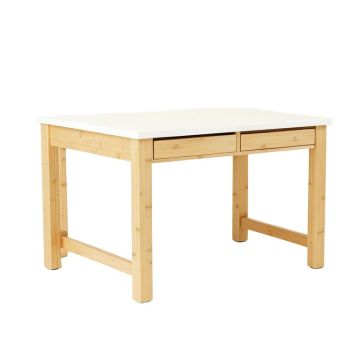 Cliff Bluff Empty Workshop Workbench - White