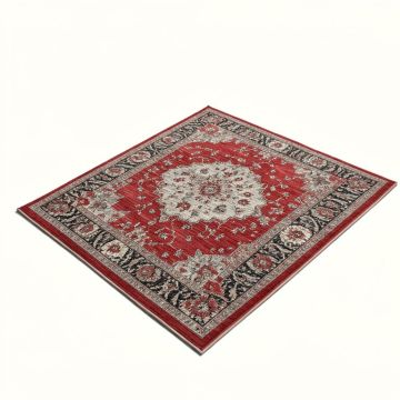 Owlswick Power Loom Red/Beige/Gray Rug (synthetic illustration; no displayed measurements)