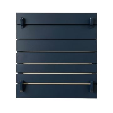 Laurel Crest Empty Wall-Mounted Tool Organizer Panel - Navy