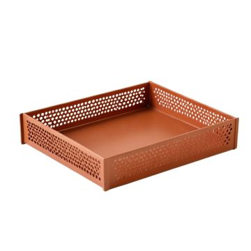 Summit Bridge Empty Under-Desk Cable Tray - Terracotta