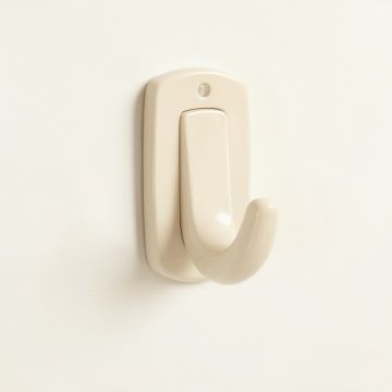 Stone Branch Wall-Mounted Robe Hook - Ivory (synthetic illustration; no displayed measurements)