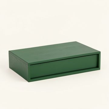 Cliff Branch Desktop Monitor Riser - Green (synthetic illustration; no displayed measurements)