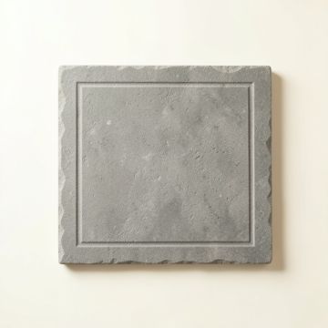 Slate Brook Uninstalled Square Decorative Tile - Gray (synthetic illustration; no displayed measurements)