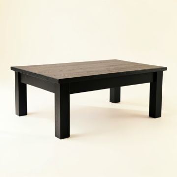 River Crest Coffee Table - Black (synthetic illustration; no displayed measurements)