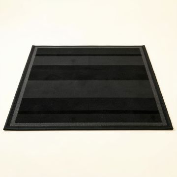 Heath Canyon Rectangular Outdoor Rug - Black (synthetic illustration; no displayed measurements)