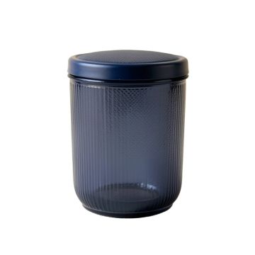 Heath Bluff Storage Canister With Lid - Navy