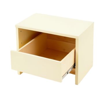 Ridge Bend Under-Desk Drawer Unit - Ivory (synthetic illustration; no displayed measurements)