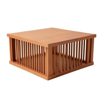 Fern Bend Empty Furniture-Style Pet Crate - Terracotta