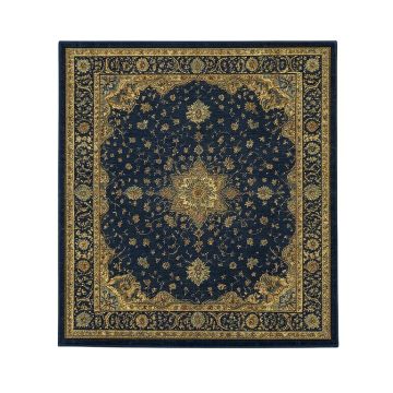 Hillsby Oriental Teal/Navy Area Rug