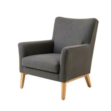 Ebron 26 '' Wide Polyester Wingback Chair