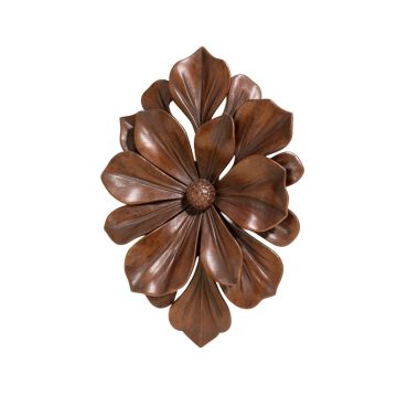 Carvalho Floral Metal Wall Décor