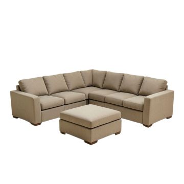 Enyia 159 '' Wide Reversible Modular Corner Sectional With Ottoman