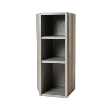 Cedar Edge Narrow Cubby Tower - Gray