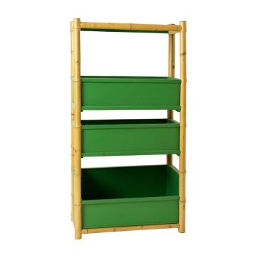 Summit Bluff Empty Vertical Garden Frame - Green (synthetic illustration; no displayed measurements)