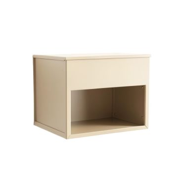 Cliff Brook Wall-Mounted Shelf - Beige (synthetic illustration; no displayed measurements)