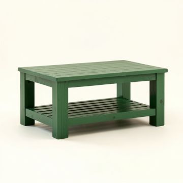 Oak Branch Coffee Table - Green (synthetic illustration; no displayed measurements)