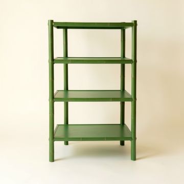 Brook Bend Empty Seed-Starting Shelving Unit Without Lights - Green (synthetic illustration; no displayed measurements)