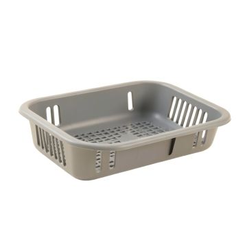 Dawn Fold Empty Under-Desk Cable Tray - Gray (synthetic illustration; no displayed measurements)
