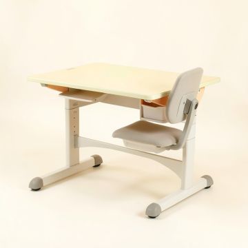 Kids Multifunctional Desk And Chair Set Adjustable Height Desk With Storage (synthetic illustration; no displayed measurements)