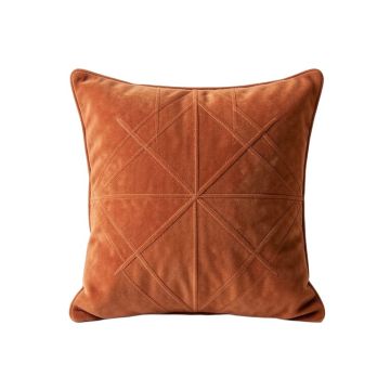 Juniper Branch Filled Accent Pillow - Terracotta