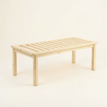 Holly Dell Indoor Bench - Cream (synthetic illustration; no displayed measurements)