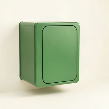 Cove Canyon Wall-Mounted Laundry Cabinet - Green (synthetic illustration; no displayed measurements)