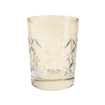 Block Monogrammed Rocks Glass
