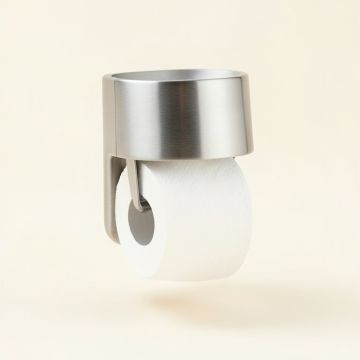 Bathroom Stainless Steel Wall Mount Toilet Paper Holder (synthetic illustration; no displayed measurements)