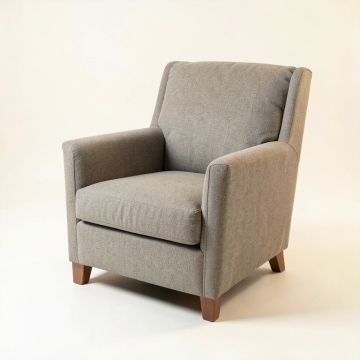 26 '' Wide Polyester Wingback Chair (synthetic illustration; no displayed measurements)