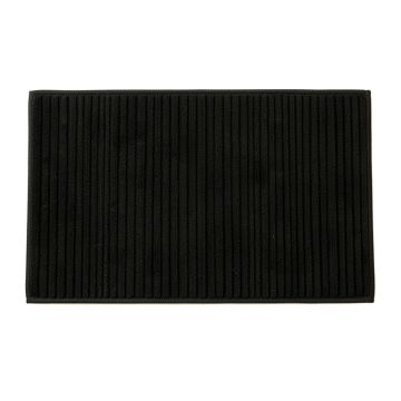 Juniper Bluff Bath Mat - Black (synthetic illustration; no displayed measurements)