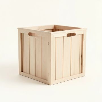 Ridge Dale Closed Outdoor Storage Box - Beige (synthetic illustration; no displayed measurements)