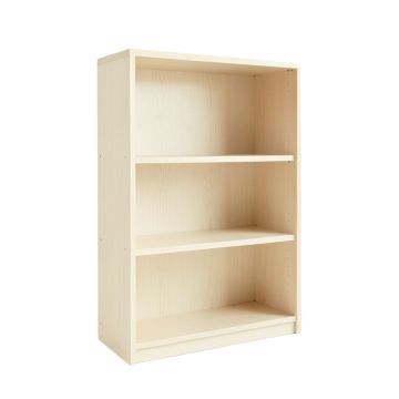 Brook Bend Freestanding Bookcase - Ivory (synthetic illustration; no displayed measurements)