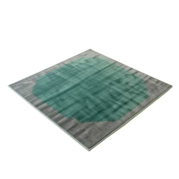 Murph Teal/Gray Indoor/Outdoor Area Rug