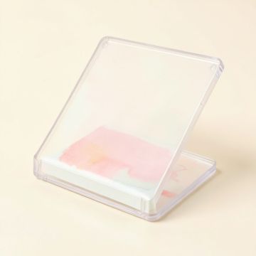 Watercolors Compact Monthly Desk Pad (synthetic illustration; no displayed measurements)