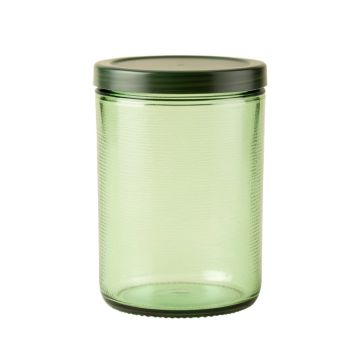 Dawn Brook Storage Canister With Lid - Green