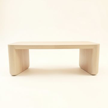 Lake Crest Indoor Bench - Beige (synthetic illustration; no displayed measurements)