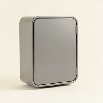 Ridge Canyon Wall-Mounted Laundry Cabinet - Gray (synthetic illustration; no displayed measurements)