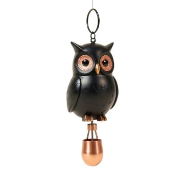 Spriggs Owl Outdoor Garden Decor Wind Chime