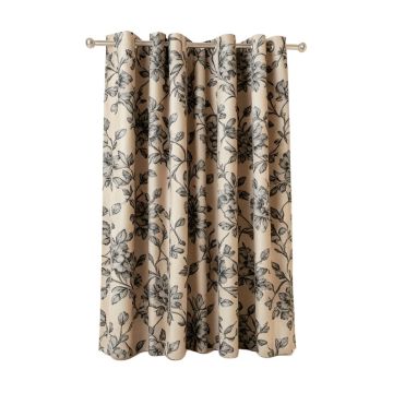 Jalapa Medallion Floral Room Darkening Thermal Grommet Curtain Panels