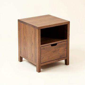 Santa Cruz End Table With Storage (synthetic illustration; no displayed measurements)
