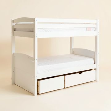 Octavius Twin Bunk Bed With Trundle And Drawers (synthetic illustration; no displayed measurements)