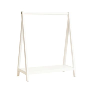 Cove Bend Empty Garment Rack - White