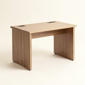 Adam Wood Desk (synthetic illustration; no displayed measurements)