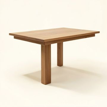 Goodyear Solid Wood Dining Table (synthetic illustration; no displayed measurements)