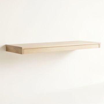 Bay Bridge Wall-Mounted Shelf - Beige (synthetic illustration; no displayed measurements)