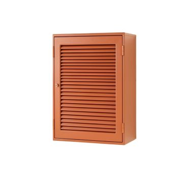 Pine Bluff Wall-Mounted Laundry Cabinet - Terracotta